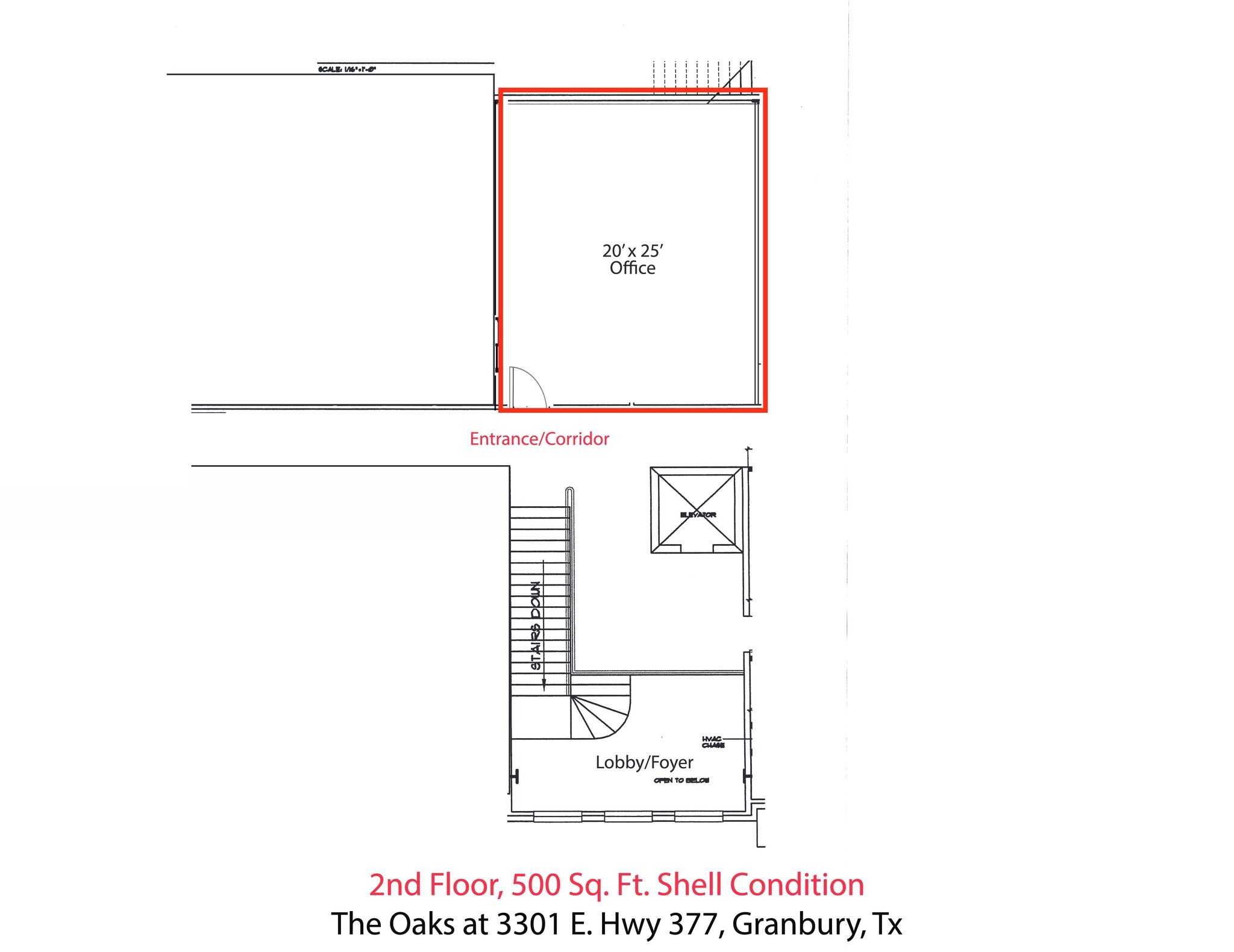 3301 E US Highway 377, Granbury, TX à louer Plan de site– Image 1 sur 1