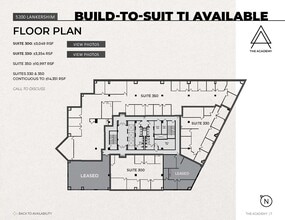 5200 Lankershim Blvd, North Hollywood, CA à louer Plan d’étage– Image 1 sur 1