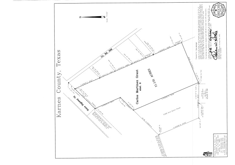 Highway 72 Parcel A, Kenedy, TX à vendre - Plan cadastral – Image 2 sur 2