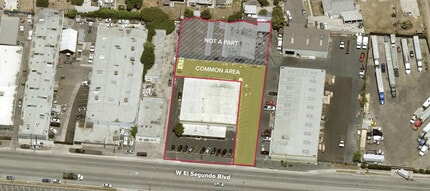 1801 W El Segundo Blvd, Compton, CA à louer Aérien– Image 1 sur 1