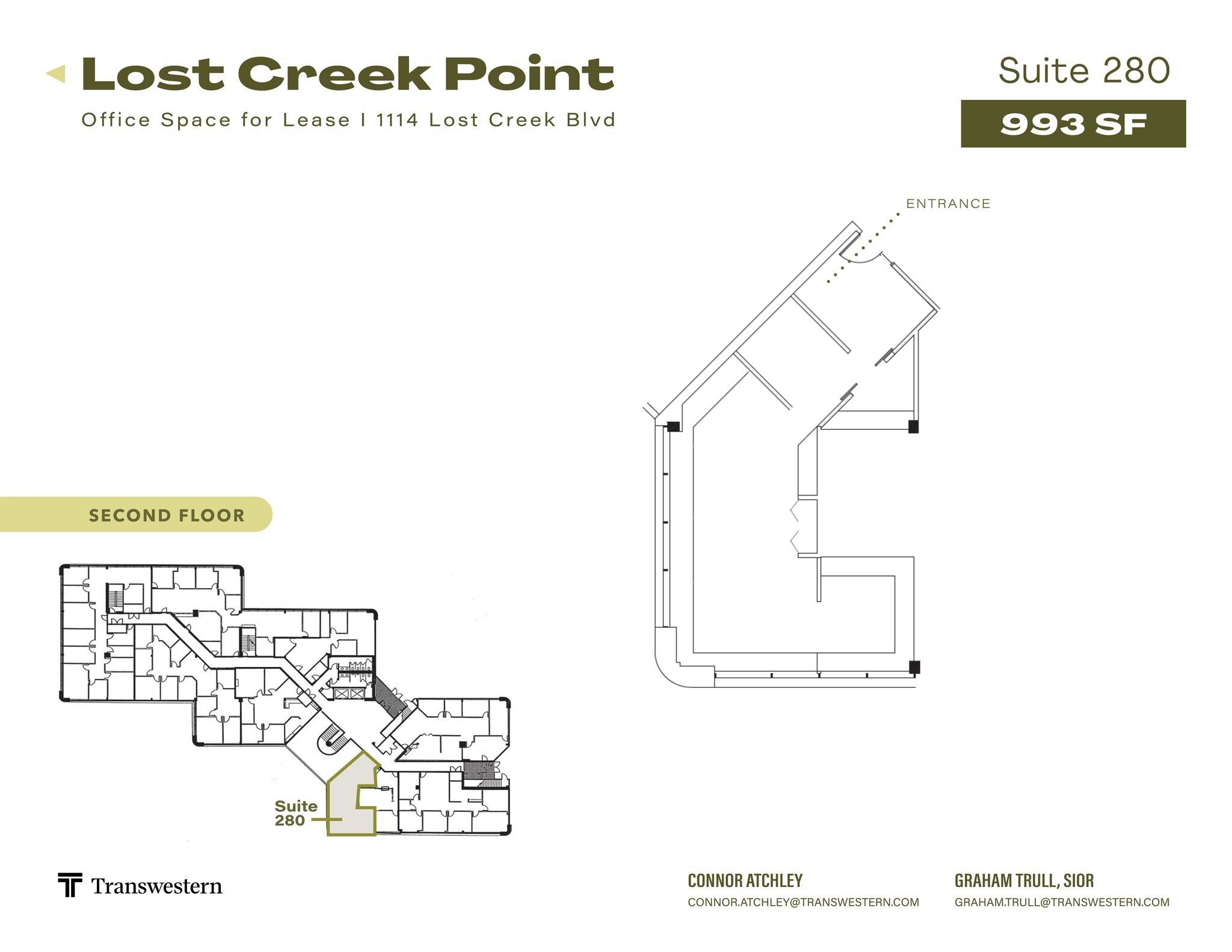 1114 Lost Creek Blvd, Austin, TX à louer Plan de site– Image 1 sur 1