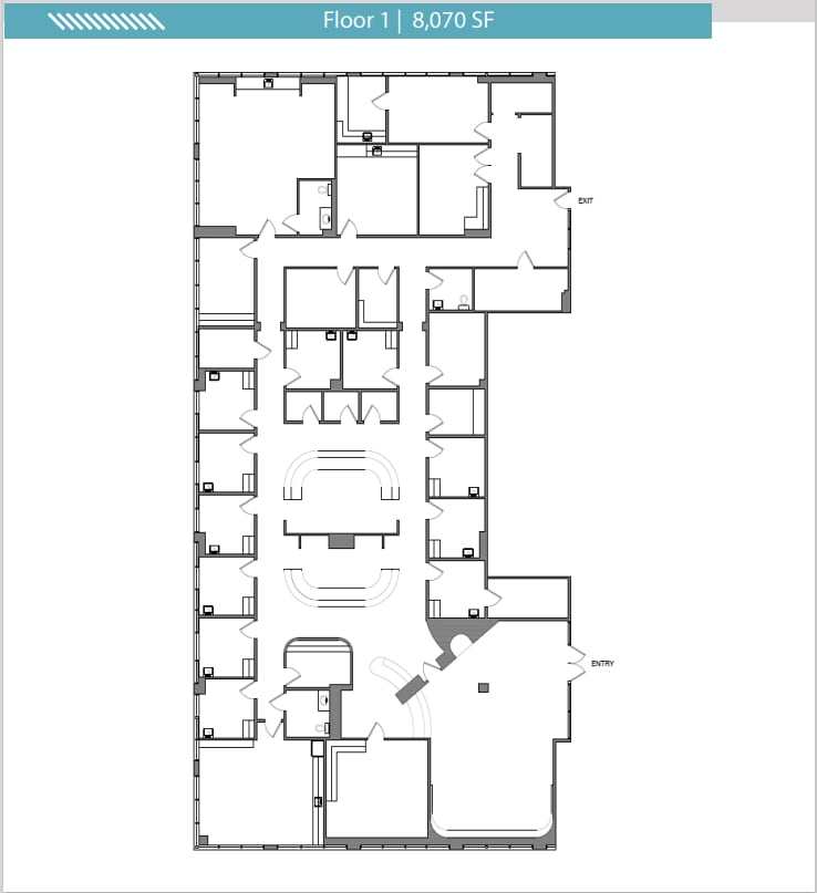 1345 W Bay Dr, Largo, FL à louer Plan d’étage– Image 1 sur 1