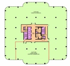 5945-5955 Airport Rd, Mississauga, ON à louer Plan d’étage– Image 2 sur 2