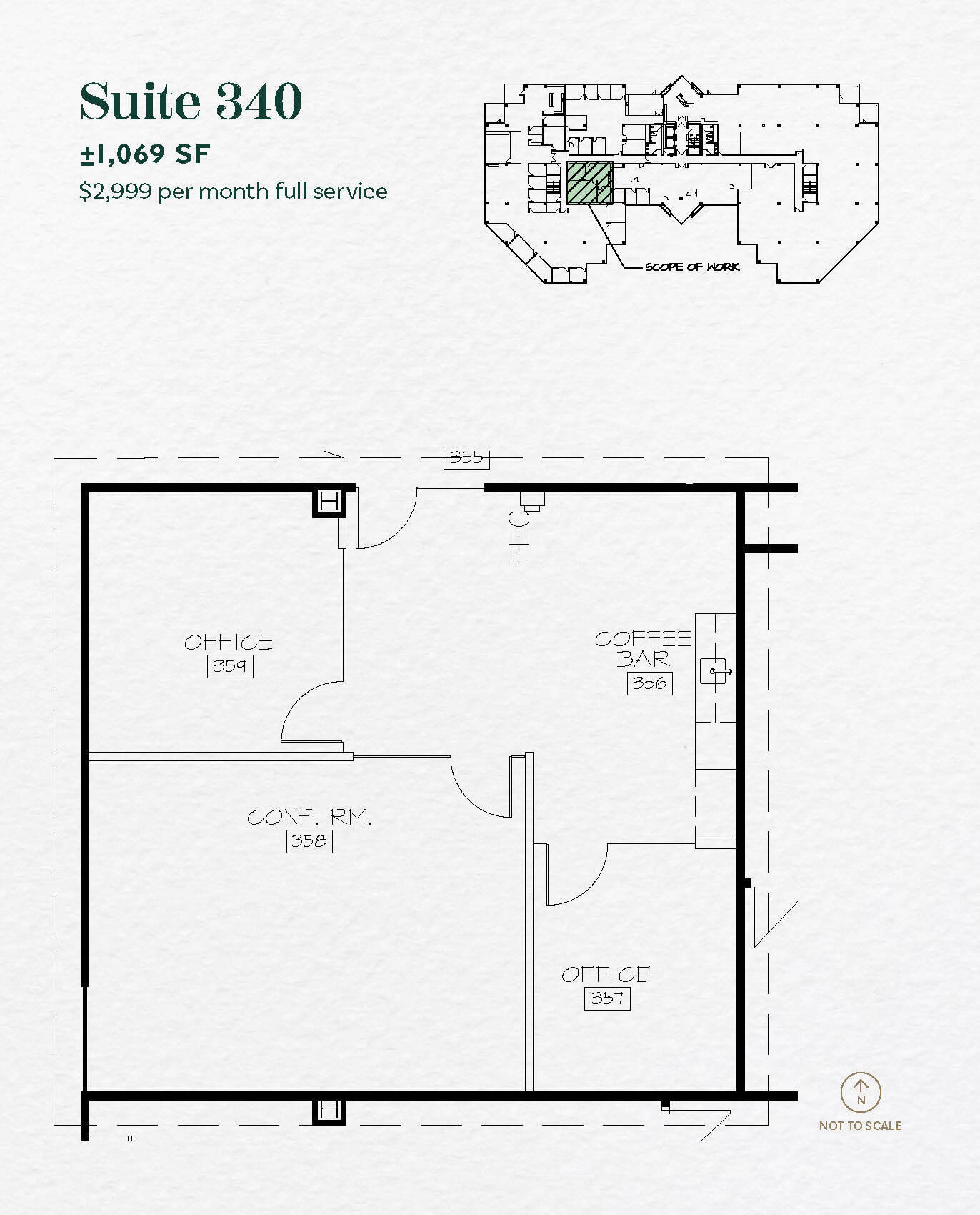 11201 N Tatum Blvd, Phoenix, AZ à louer Plan d’étage– Image 1 sur 6