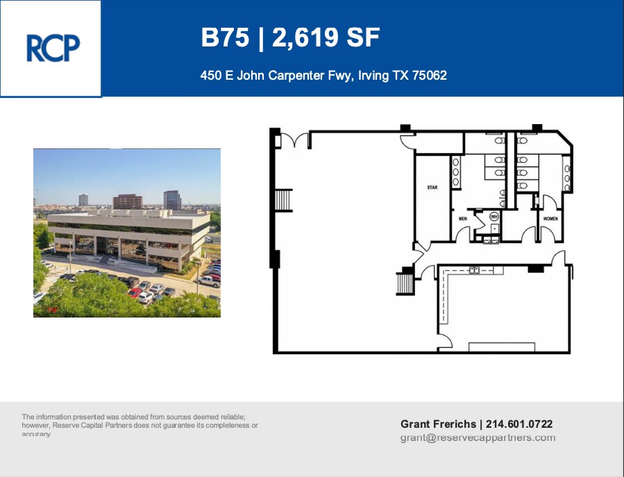 450 E John Carpenter Fwy, Irving, TX à louer Plan d’étage– Image 1 sur 1