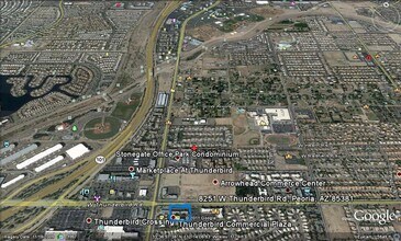8249-8251 W Thunderbird Rd, Peoria, AZ - VUE AÉRIENNE  vue de carte