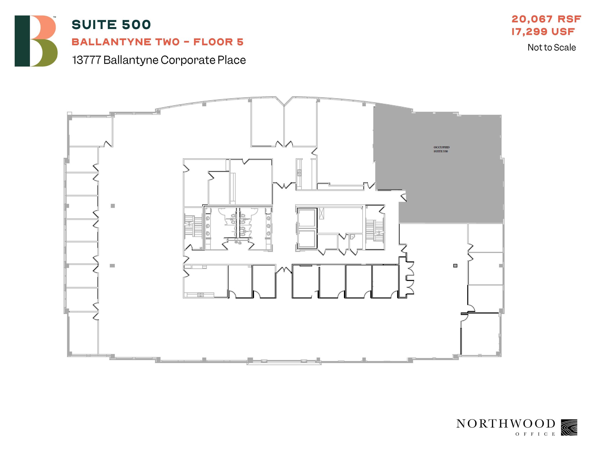 13777 Ballantyne Corporate Pl, Charlotte, NC à louer Plan d’étage– Image 1 sur 1