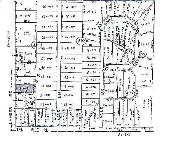 25180 Lahser Rd, Southfield, MI à vendre - Plan cadastral – Image 3 sur 7