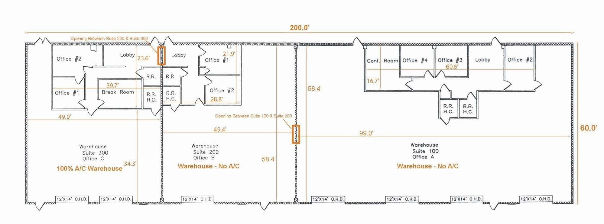 402 Chairman Ct, DeBary, FL à louer Plan d’étage– Image 1 sur 19