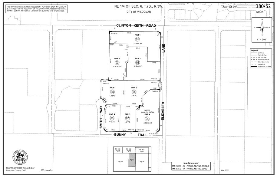 24725 Clinton Keith Rd, Wildomar, CA à louer - Plan cadastral – Image 3 sur 4
