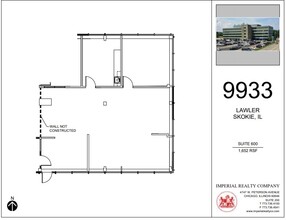 9933 Lawler Ave, Skokie, IL à louer Plan d’étage– Image 1 sur 1
