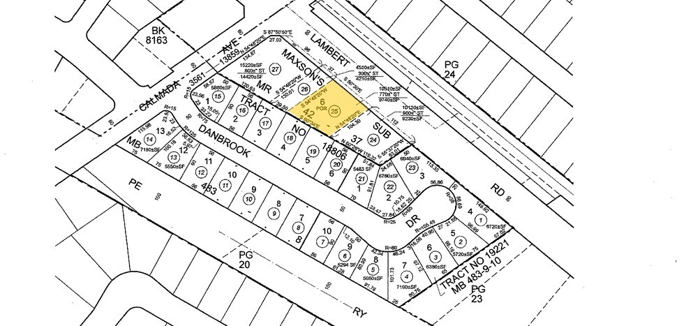 14016-14020 Lambert Rd, Whittier, CA à louer - Plan cadastral – Image 2 sur 20