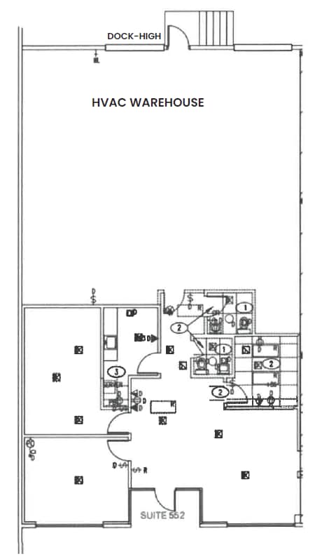 3212-3214 Belt Line Rd, Farmers Branch, TX à louer Plan d’étage– Image 1 sur 1