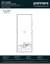 4041-4071 Hollister Rd, Houston, TX à louer Plan de site– Image 1 sur 1