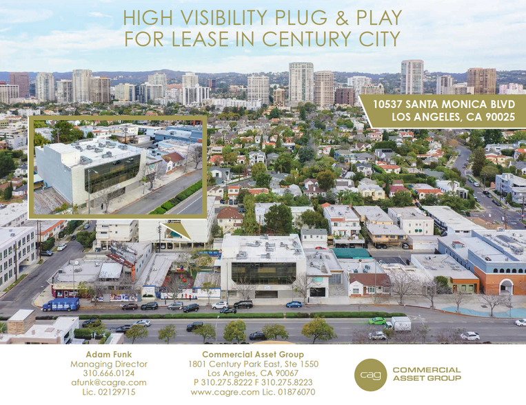 10537 Santa Monica Blvd, Los Angeles, CA à louer - Photo de l’immeuble – Image 1 sur 15