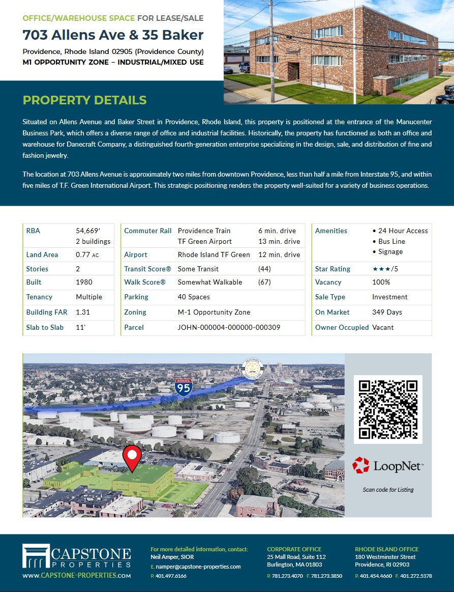 703 Allens Ave & 35 Baker Ave portefeuille de 2 biens à vendre sur LoopNet.fr Photo de l’immeuble– Image 1 sur 23