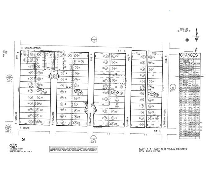 1520 Ramona Ave, Spring Valley, CA à vendre - Plan cadastral – Image 1 sur 1