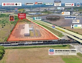 9502 SW Loop 410, San Antonio, TX - VUE AÉRIENNE  vue de carte
