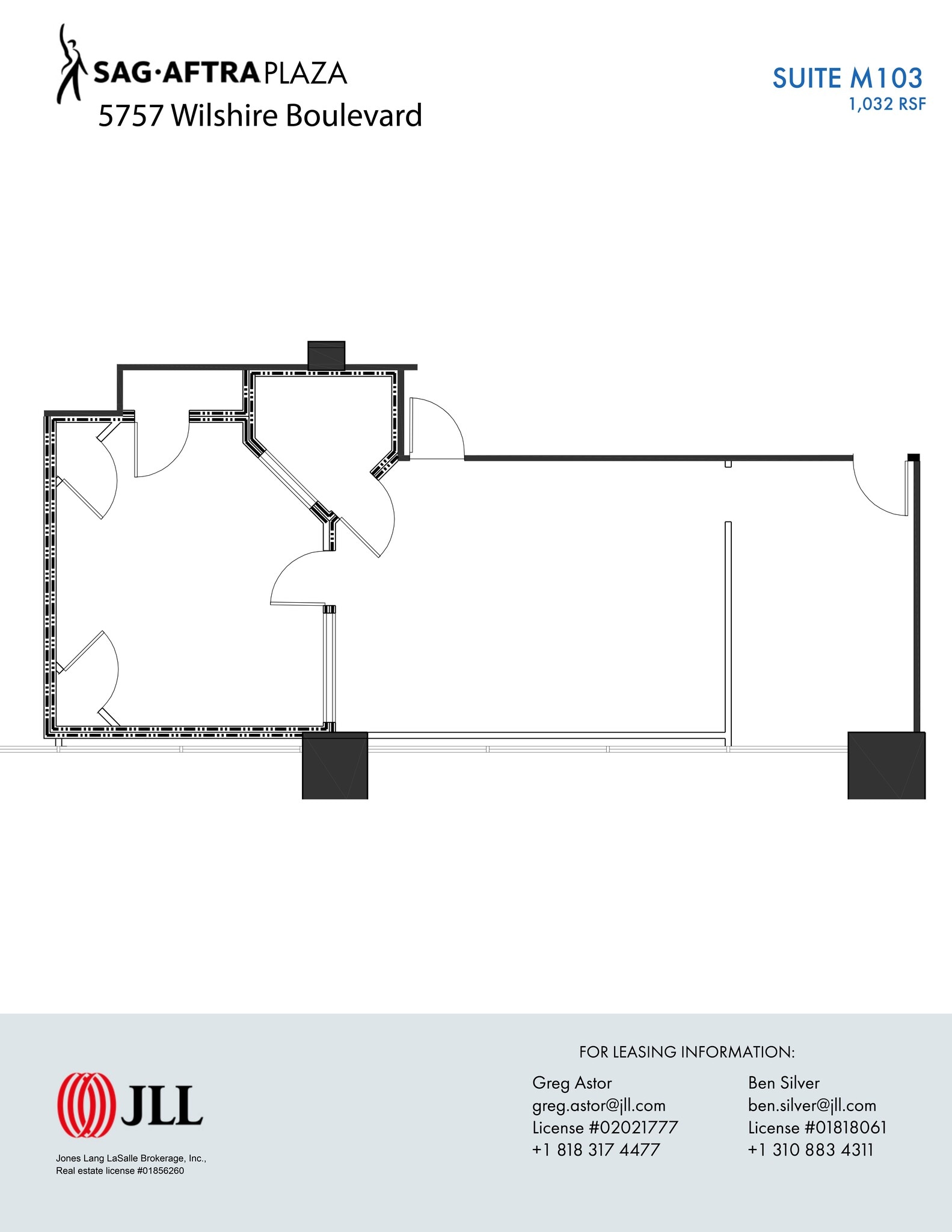 5757 Wilshire Blvd, Los Angeles, CA à louer Plan de site– Image 1 sur 1
