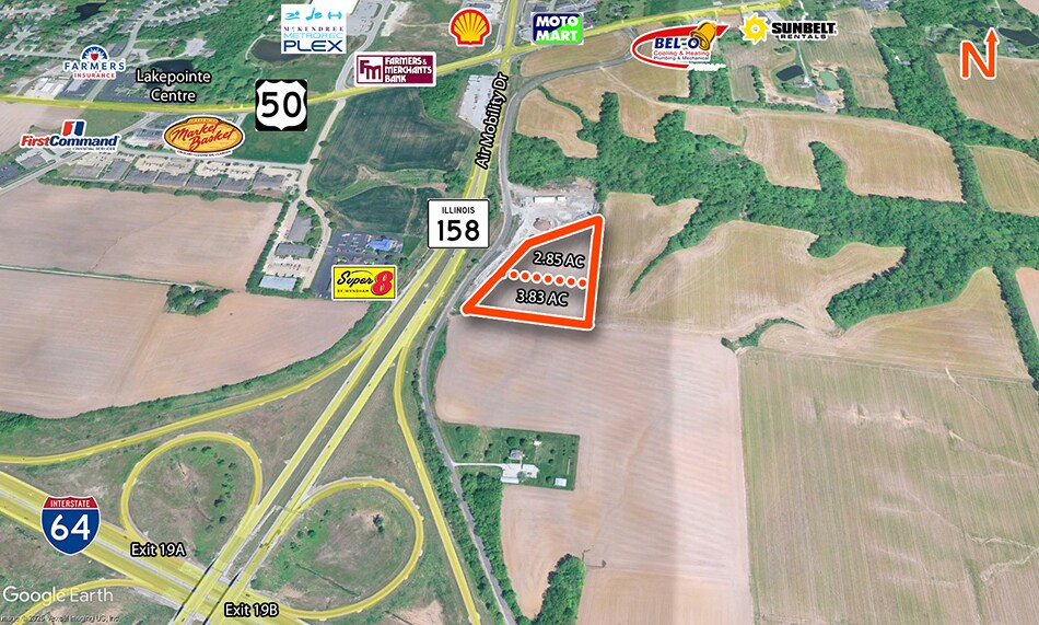 State Route 158 & I-64, O'Fallon, IL à vendre - Photo de l’immeuble – Image 1 sur 2