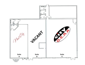 2909 Terry Rd, Jackson, MS à louer Plan d’étage– Image 1 sur 1