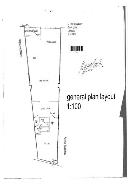 9 Broadway Para, Londres à louer - Plan d’étage – Image 3 sur 4