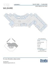 11766 Wilshire Blvd, Los Angeles, CA à louer Plan d’étage– Image 1 sur 1