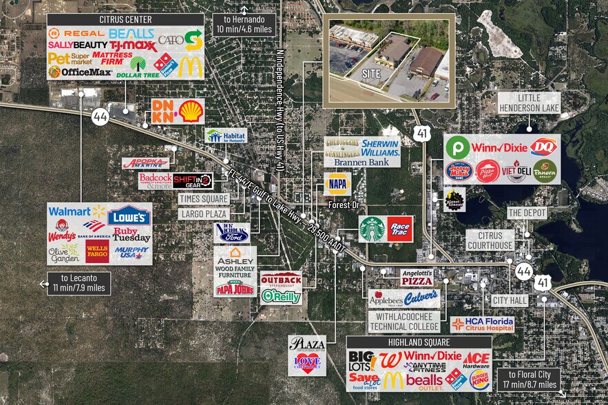 2418 Highway 44 W, Inverness, FL à louer - Photo de l’immeuble – Image 3 sur 44