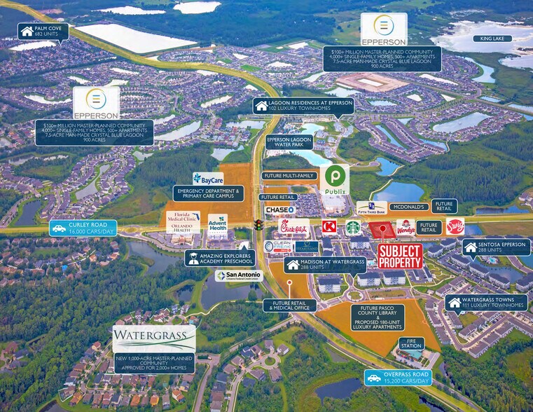 8040 Curley rd, Wesley Chapel, FL à vendre - Photo de l’immeuble – Image 3 sur 6