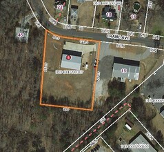 19 Crane Ave, Greenville, SC - Vue aérienne  vue de carte