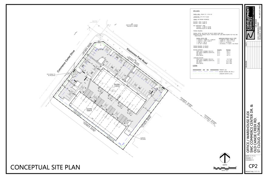 Old Canoe Creek Rd, Saint Cloud, FL à louer - Plan de site – Image 2 sur 3