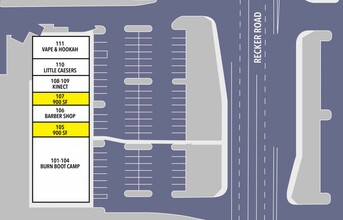 Recker Rd, Mesa, AZ à louer Plan de site– Image 1 sur 1