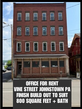 Plus de détails pour 243 Vine St, Johnstown, PA - Bureau à louer