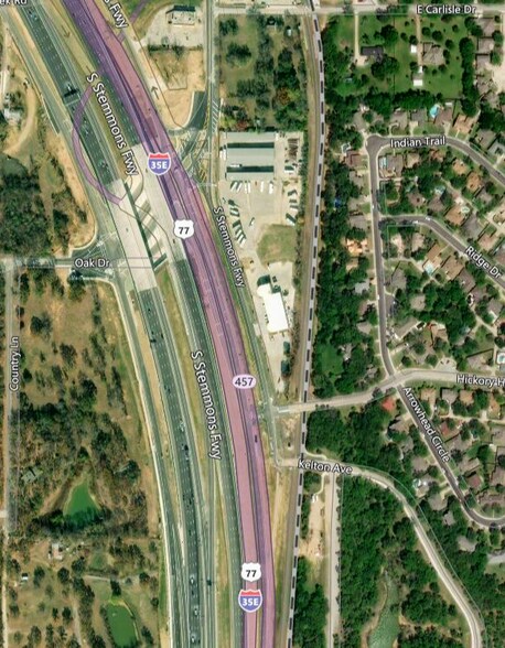 6060 S Stemmons Fwy, Hickory Creek, TX à louer - Aérien – Image 3 sur 3