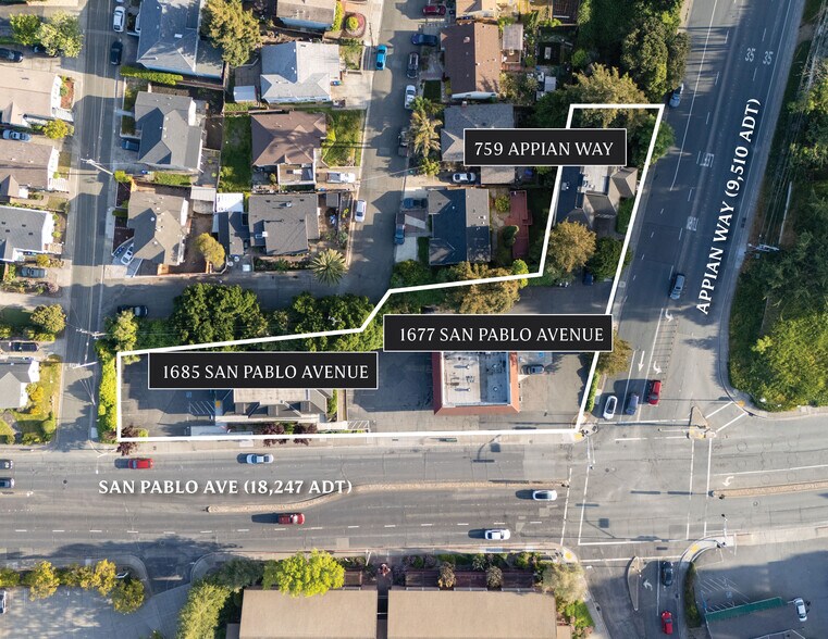 1677 San Pablo Ave, Pinole, CA à vendre - Photo de l’immeuble – Image 3 sur 3