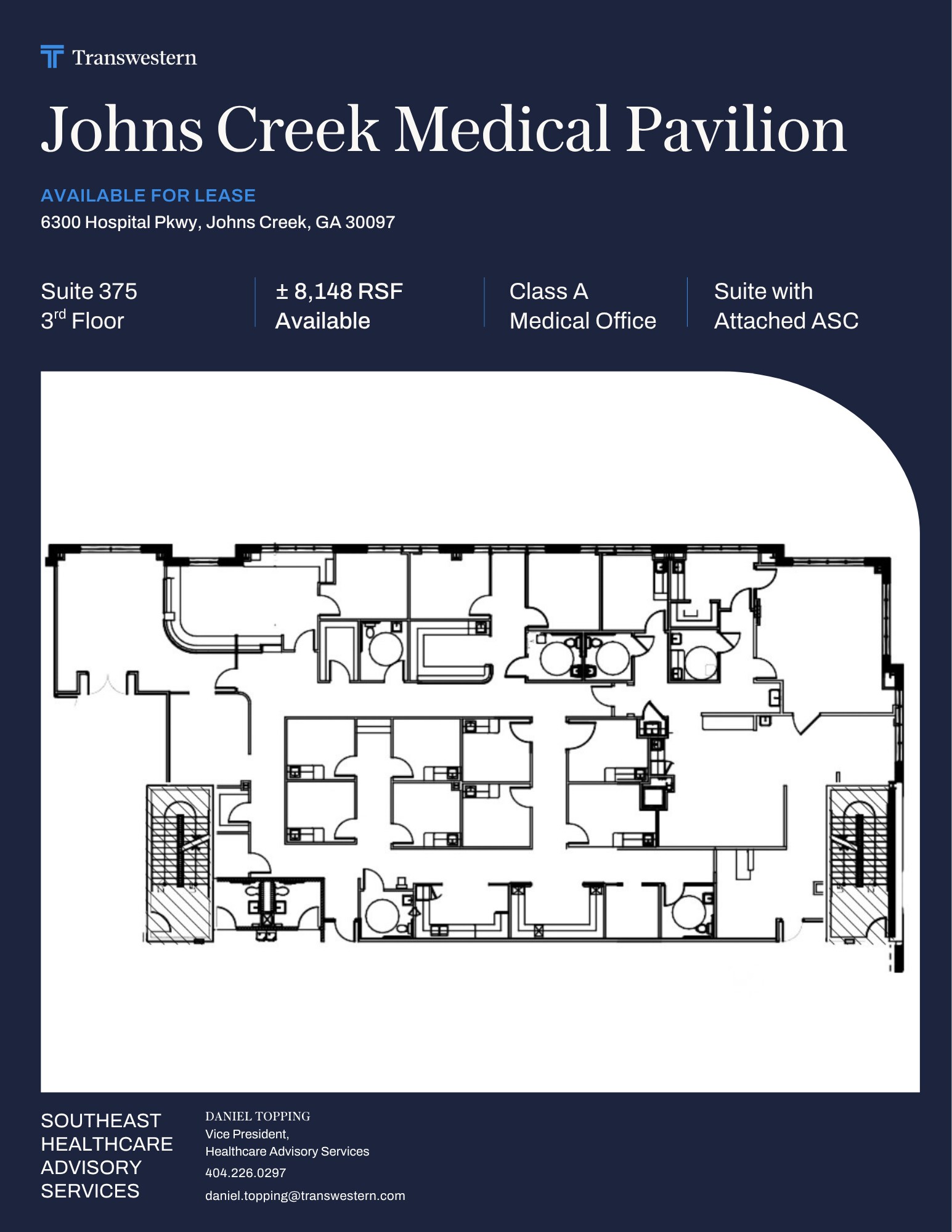 6300 Hospital Pky, Johns Creek, GA à louer Plan d’étage– Image 1 sur 9