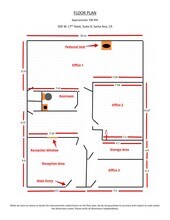 500 W 17th St, Santa Ana, CA à louer Plan de site– Image 1 sur 1