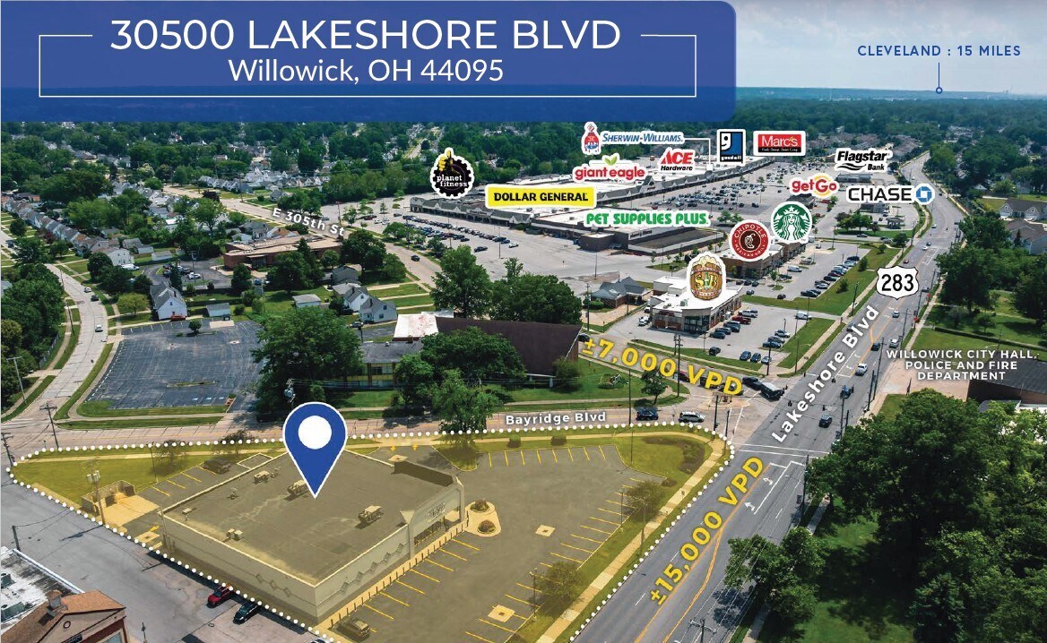 30500 Lake Shore Blvd, Willowick, OH à louer Photo de l’immeuble– Image 1 sur 3