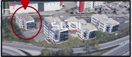 1 Rue Monseigneur Ancel, Saint-Priest, RHO - Vue aérienne vue de carte