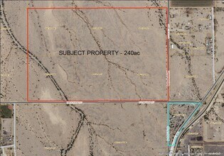 E Indian Road, Gila Bend, AZ - Vue aérienne  vue de carte - Image1