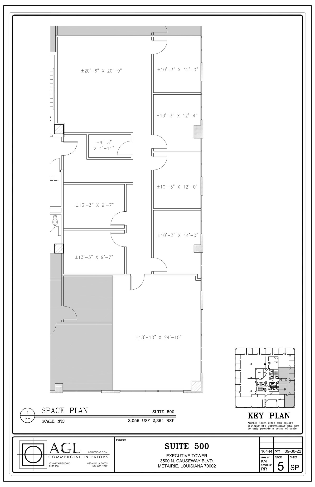 3500 N Causeway Blvd, Metairie, LA à louer Plan de site– Image 1 sur 1