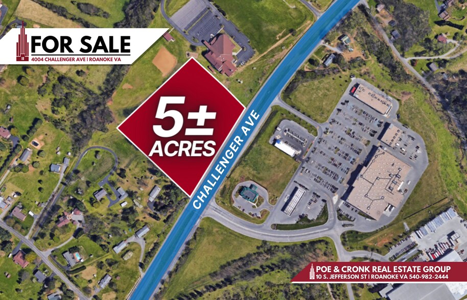 4004 Challenger Ave, Roanoke, VA à vendre - Photo de l’immeuble – Image 1 sur 5
