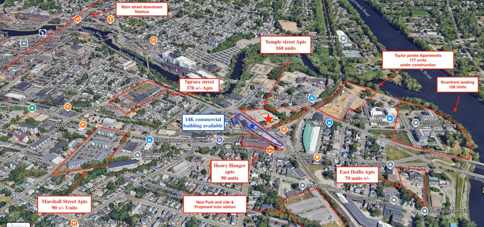 159 Temple St, Nashua, NH à louer - Photo de l’immeuble – Image 3 sur 41