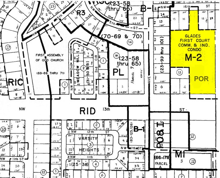 129 NW 13th St, Boca Raton, FL à louer - Plan cadastral – Image 2 sur 6
