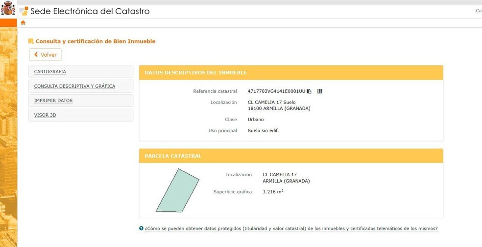 Terrain dans Armilla, Granada à vendre - Plan de site – Image 1 sur 5