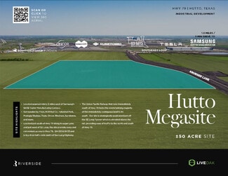 Plus de détails pour Hutto Megasite, Hutto, TX - Industriel/Logistique à louer
