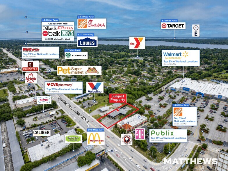 895 Blanding Blvd, Orange Park, FL à vendre - Photo de l’immeuble – Image 2 sur 4