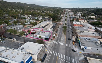 2129-2133 Colorado Blvd, Eagle Rock, CA - Vue aérienne vue de carte - Image1