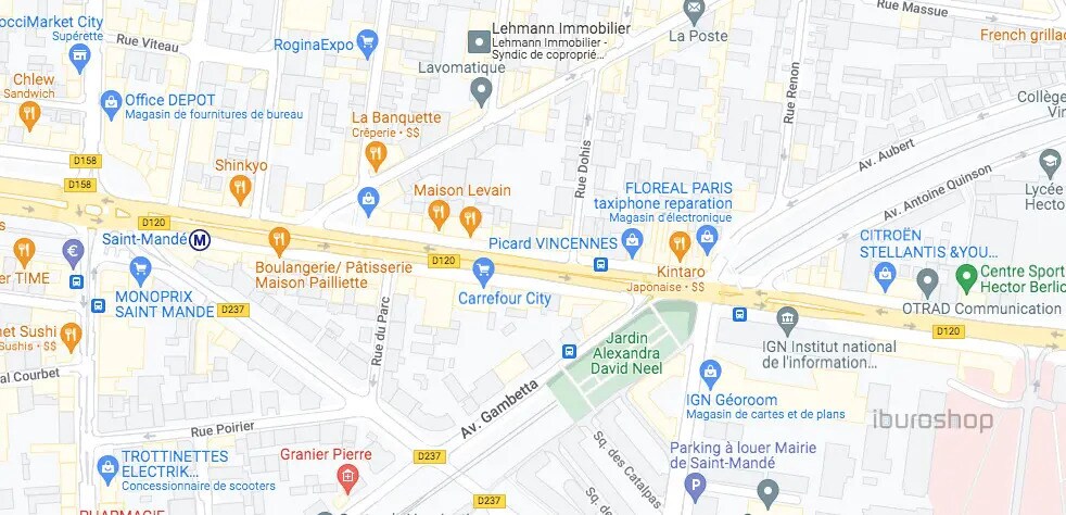 Local commercial dans Vincennes à louer - Photo de l’immeuble – Image 2 sur 3