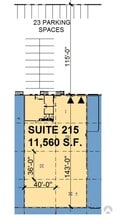 151 Regal Row, Dallas, TX à louer Plan d’étage– Image 1 sur 6